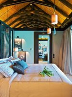 Sunset Deluxe Water Pool Villa Bedroom