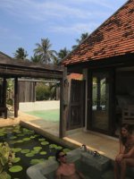 Evason Pool Villa Beach Front Outdoor Bathtub